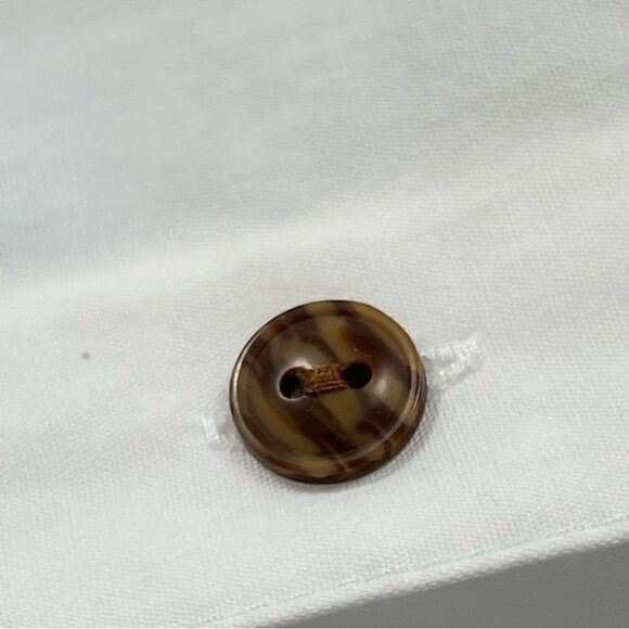 Karen Scott Sport Embroidered Embellished Flower Parrot Bird Short Sleeve Blouse - Picture 14 of 16